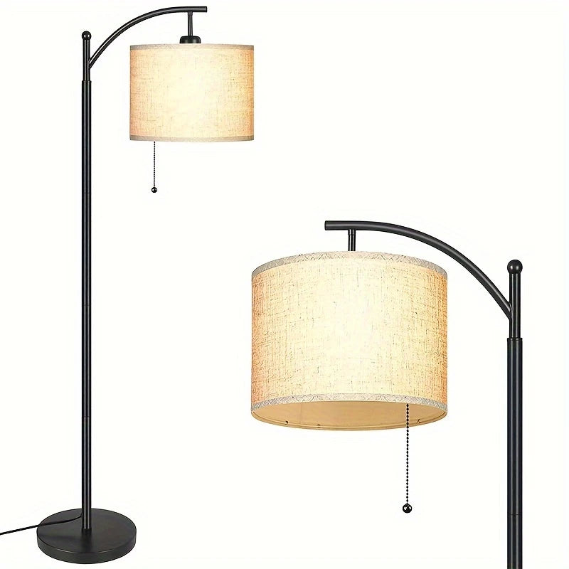 Living Room Floor Lamp With 3 Color Temperature LED Bulb